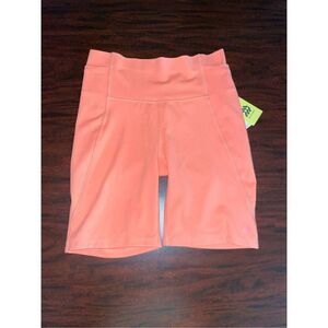 NWT All In Motion Brushed Sculpt High-Rise Bike Shorts in Rose Pink
